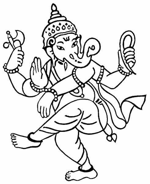 Design Patterns for Paintings/ Sketches : Ganesh, Durga, Lord 