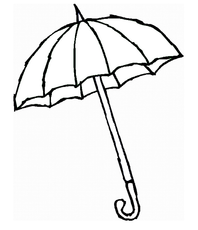 umbrella pattern coloring pages - photo #38