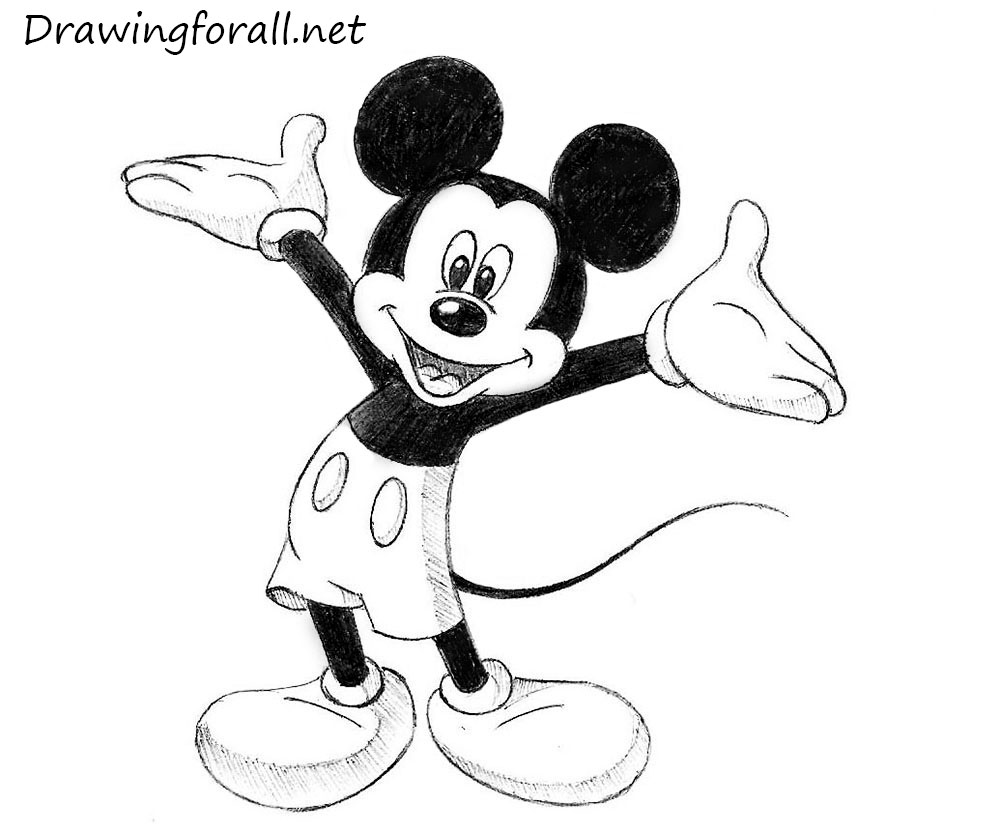 Free Mickey Mouse Drawing Download Free Clip Art Free