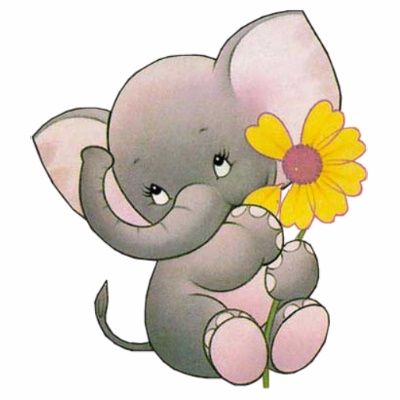 Cute Elephant Clip Art | logo unhas elements set elephant cartoon 