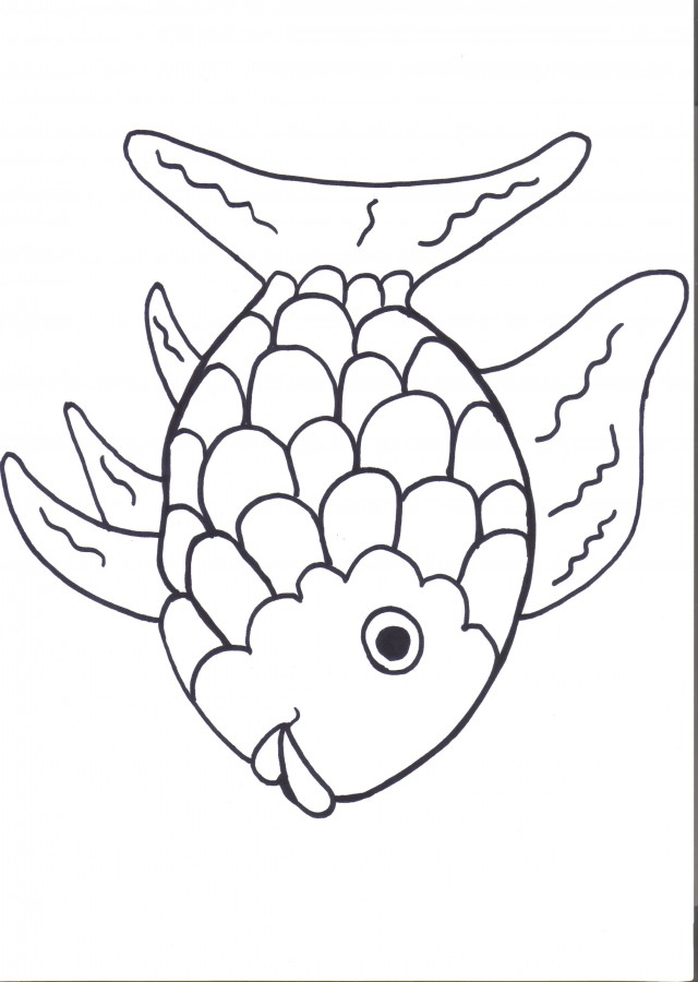 Free Rainbow Fish Template, Download Free Rainbow Fish Template png