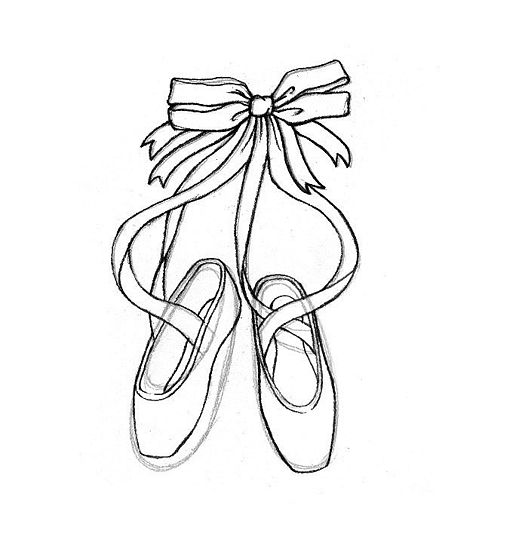 How To Draw Ballet Slippers Step By Step alter playground