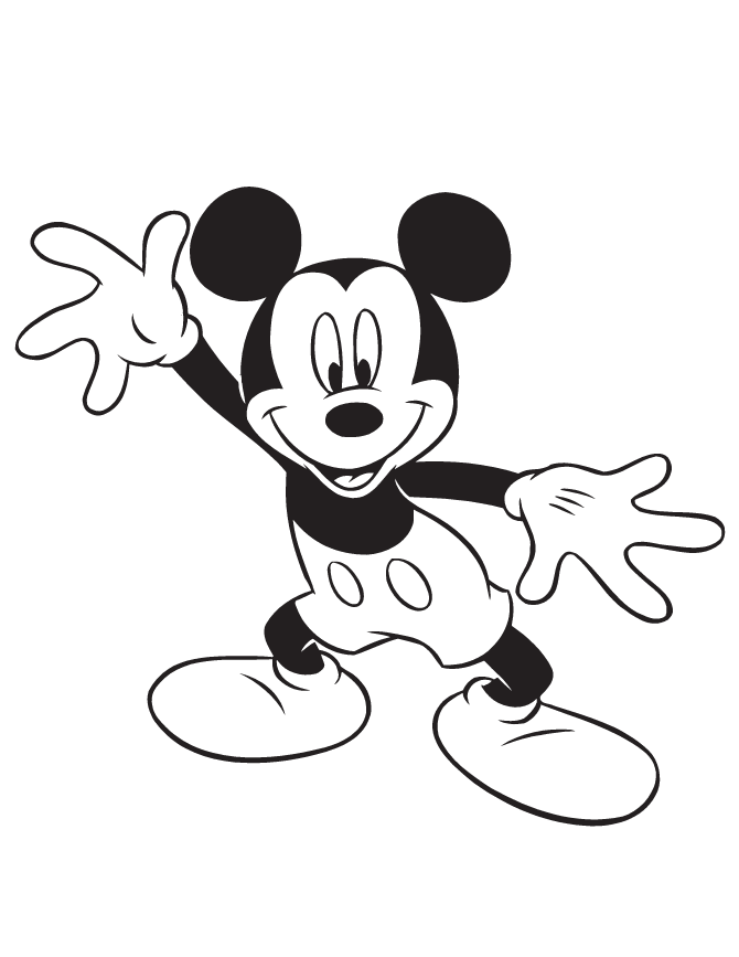 Mickey Mouse Coloring Pages 2014 - Z31 Coloring Page