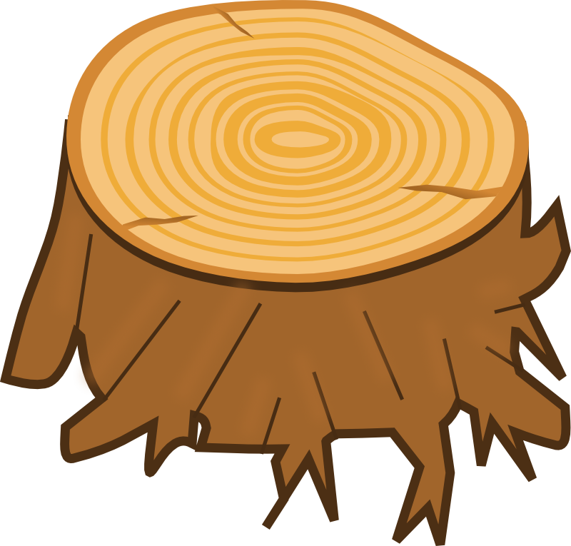 Clipart - Tree stump