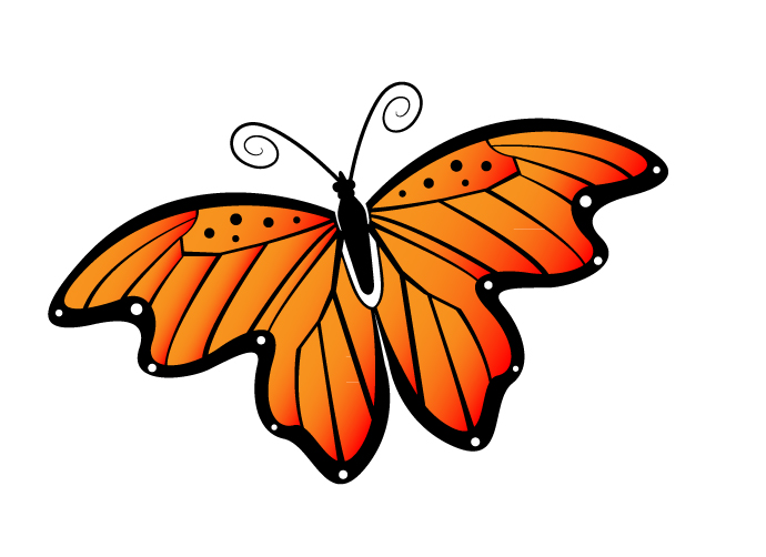 Butterfly Silhouette Vector Art Free | Webby Dzine | Download Free 