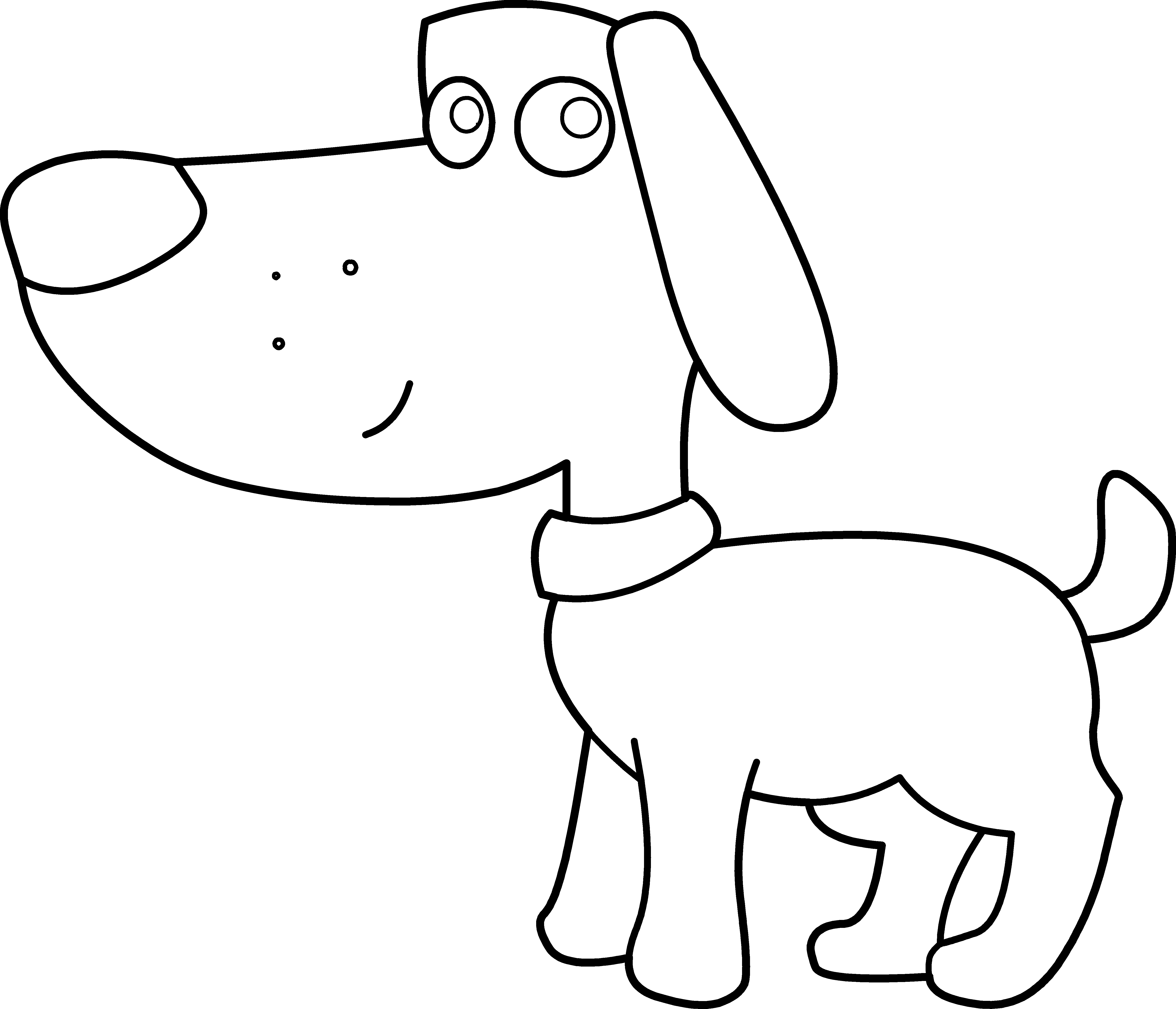 Free Black And White Dog Clipart, Download Free Black And