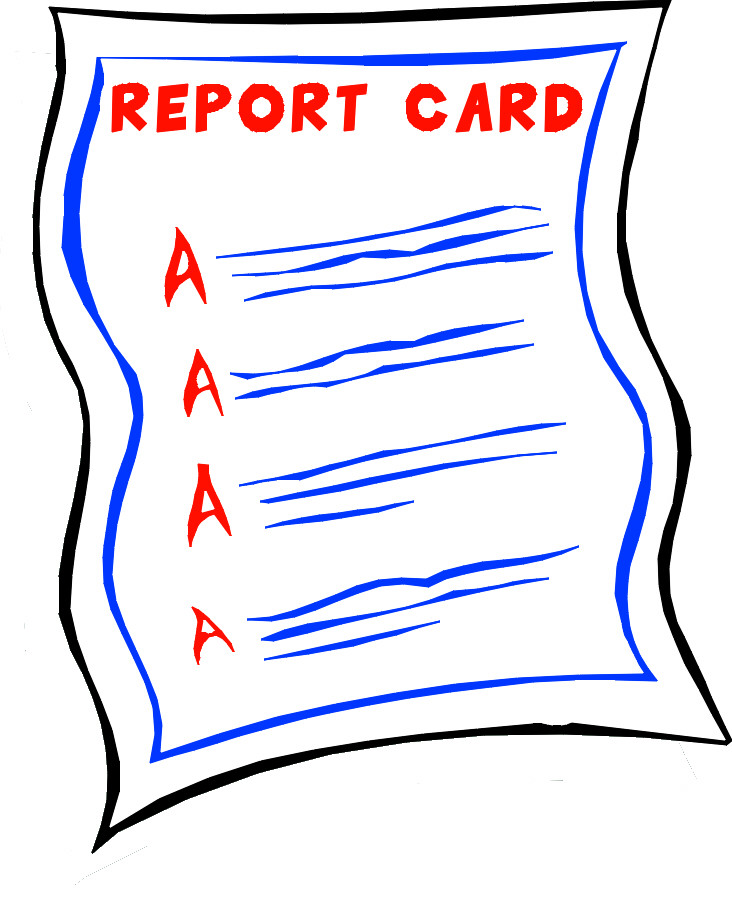 Fake Report Card Template from clipart-library.com