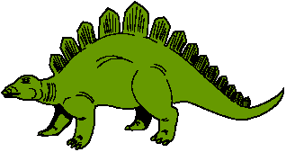 Color Dinosaur Clipart