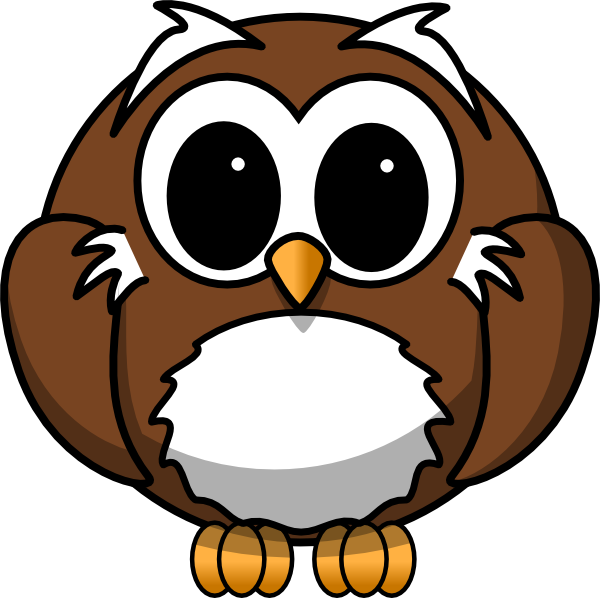 Simple Owl Clip Art