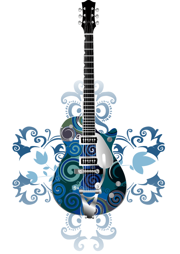 free clipart blues guitar - photo #10