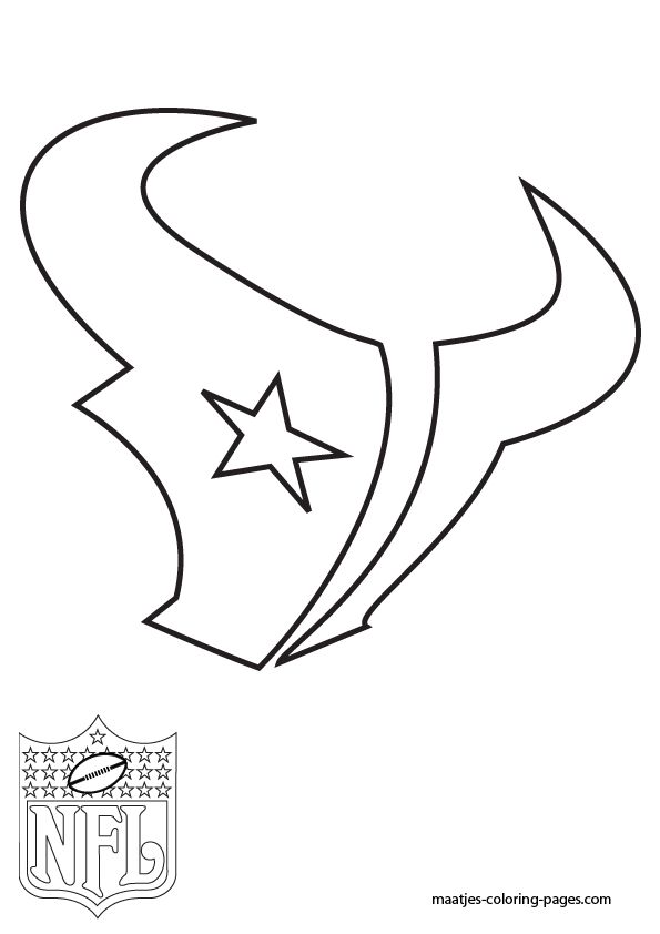 Free Template Stencil. Houston Texans NFL | Templates | Clipart library