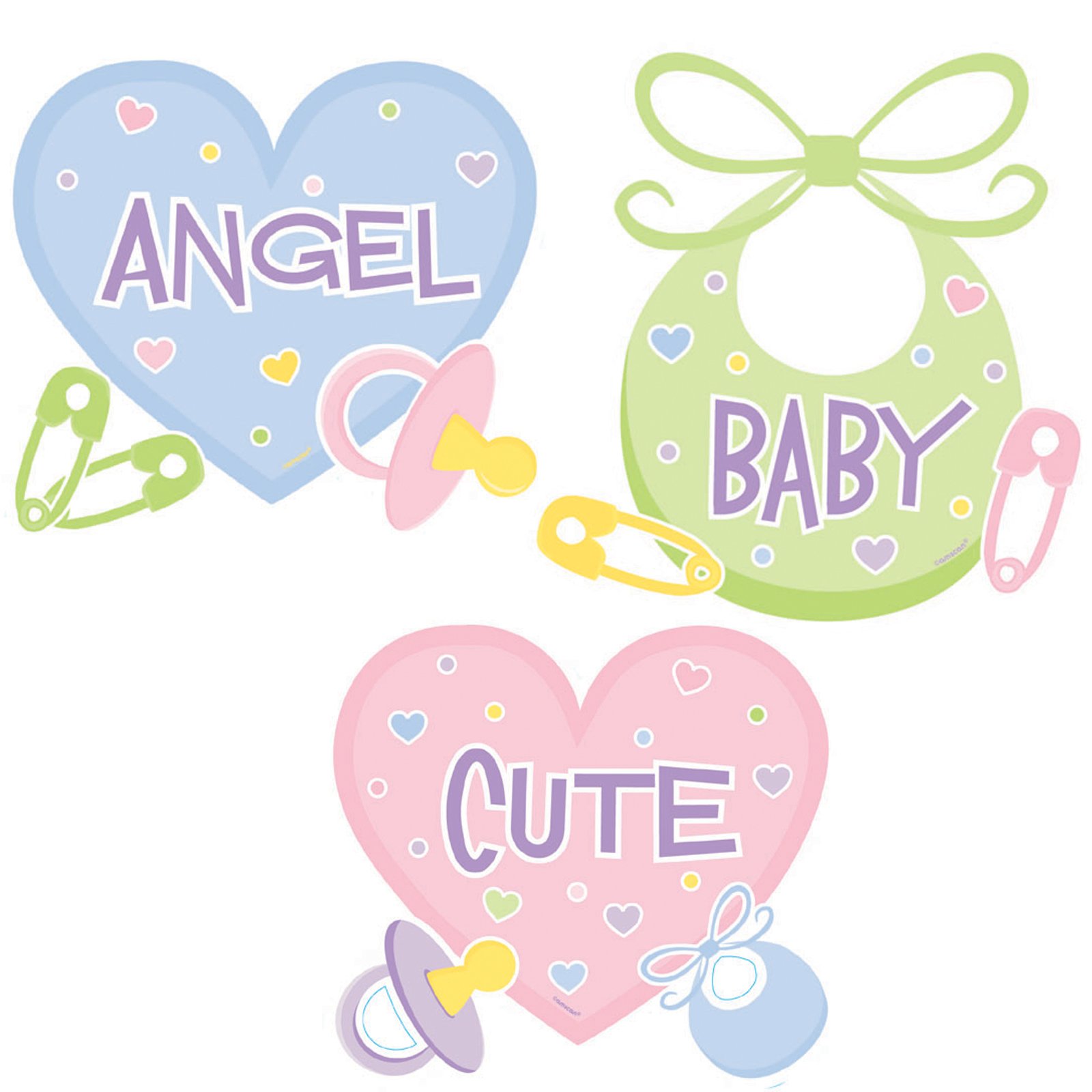 baby shower items clipart - photo #48