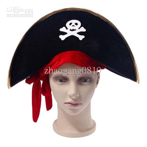 Halloween Costume Caribbean Pirate Hats Captain Hat Jack Court 