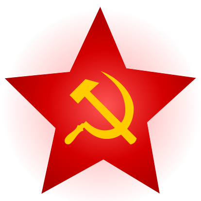 File:Hammer and Sickle Red Star with Glow.png - Wikimedia Commons
