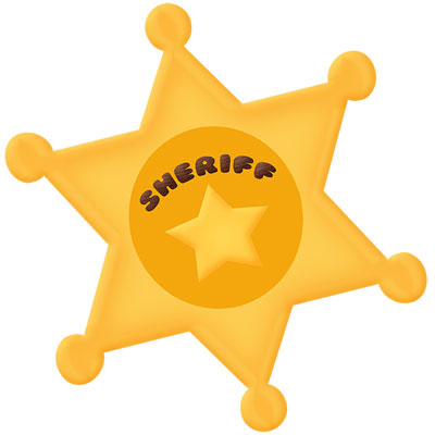 Sheriff Star Clip Art - Clipart library