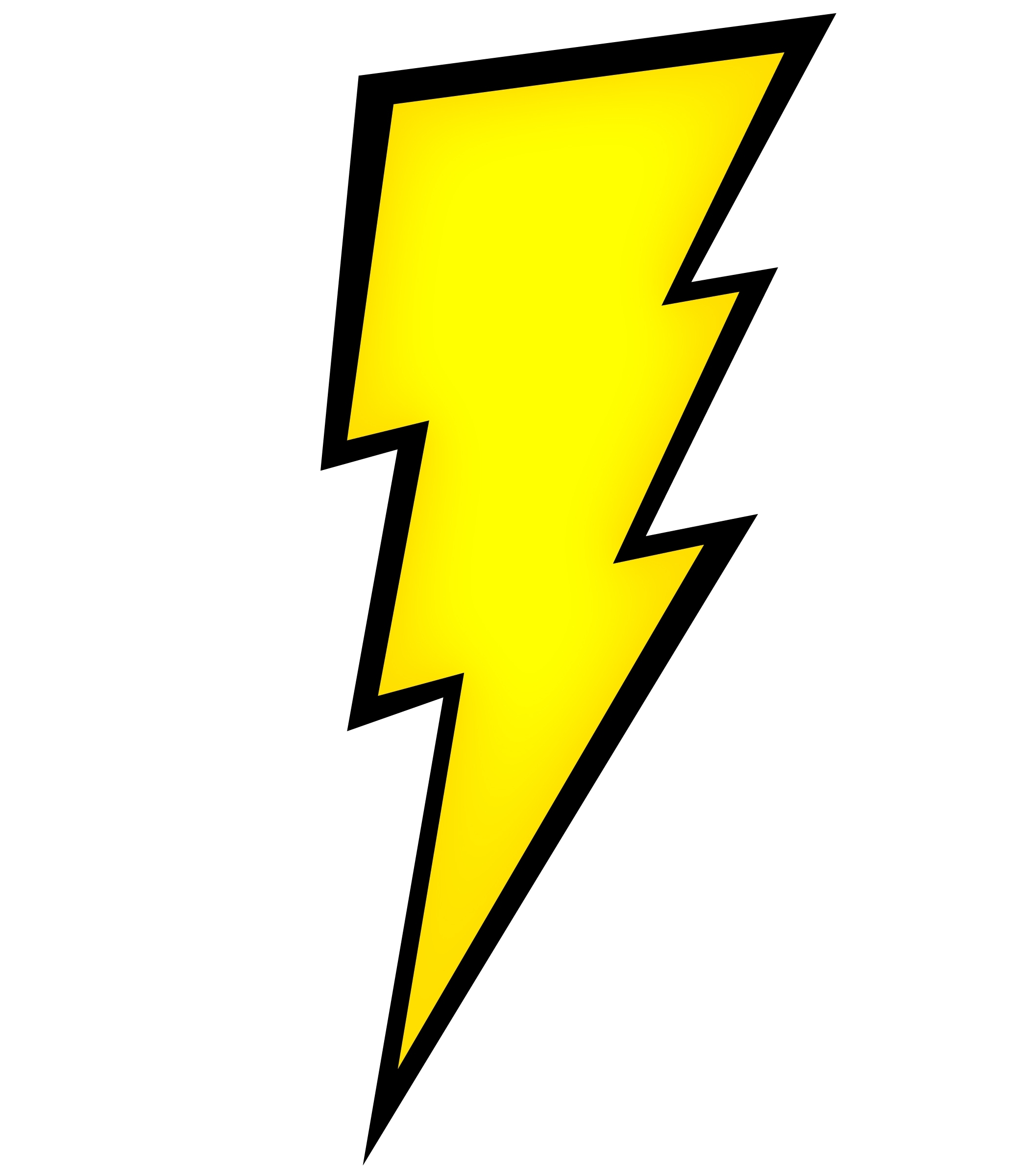 Lightning Bolt Clipart Black And White | Clipart library - Free 