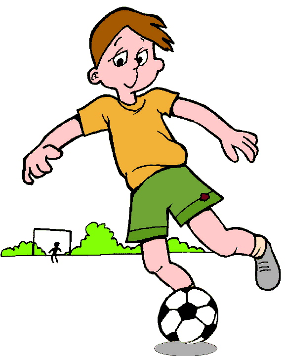 Cartoon Football Player Clipart - Clipart library