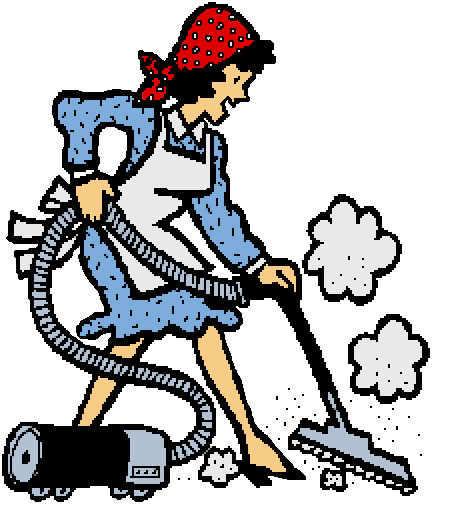 free clipart images cleaning lady - photo #23