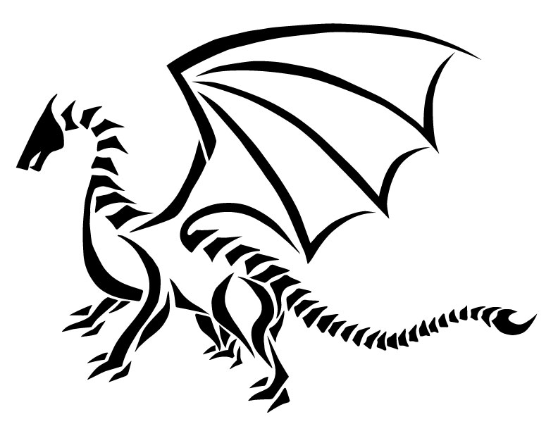 Dragon Screen Print Design | Skylark Landing