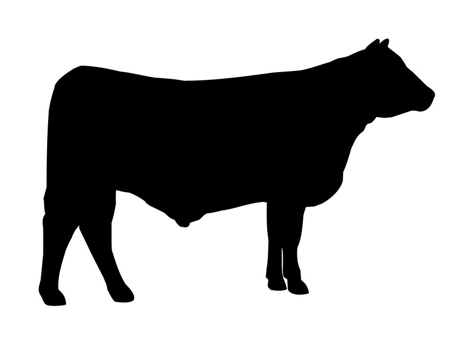 Free Cow Silhouette, Download Free Clip Art, Free Clip Art ...