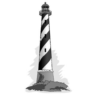Lighthouse Clip Art Black And White Free | Clipart library - Free 