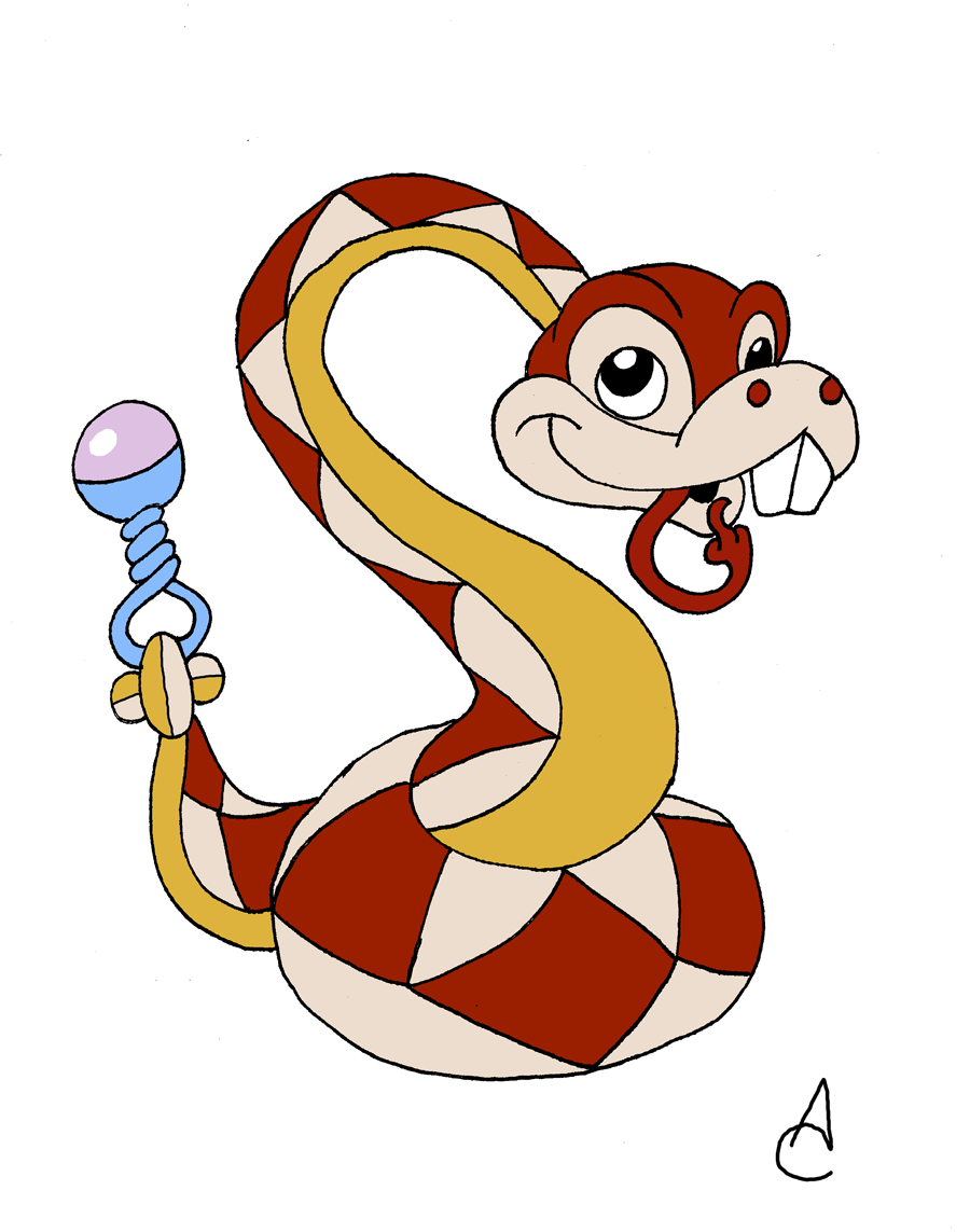 Cutsey Rattlesnake by X-RayLawnmower on Clipart library