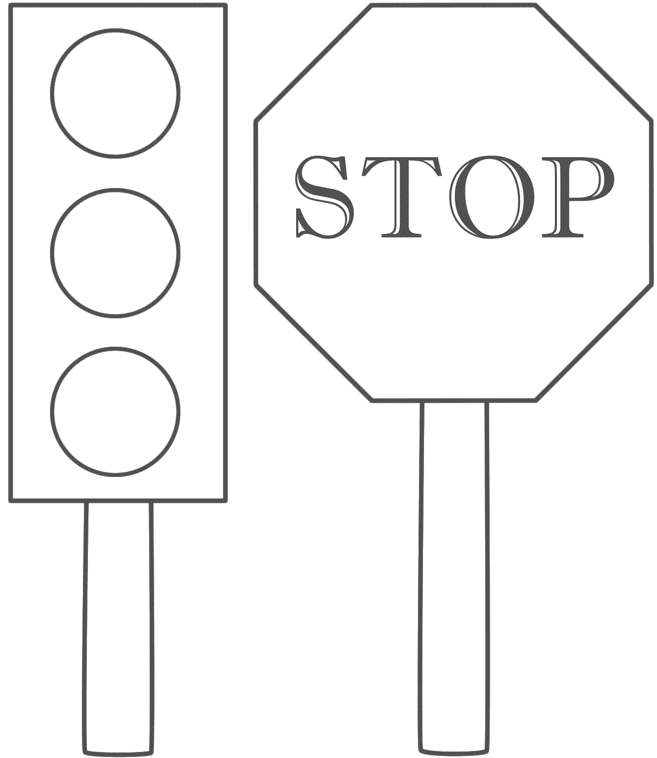 Pic Of Stop Sign - Clipart library