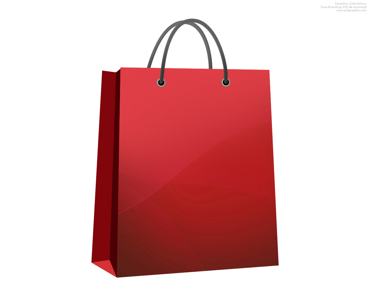 Shopping bag icon | PSDGraphics
