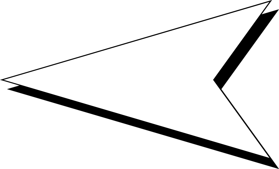 Free Stock Photos | Illustration of a left facing white arrow with