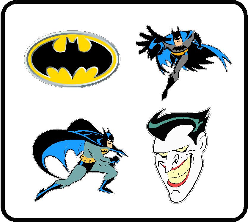 Batman Color Wall Graphic Kit - Custom Wall Graphics
