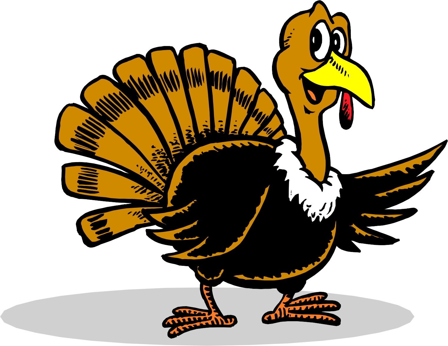 Cartoon Turkey