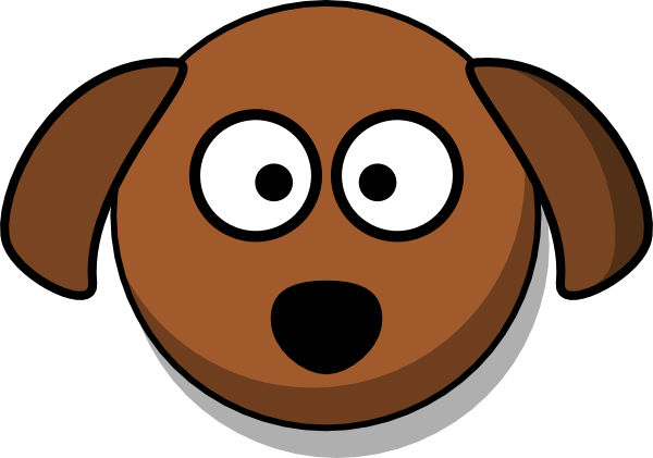 Dog Head Cartoon clip art - vector clip art online, royalty free 