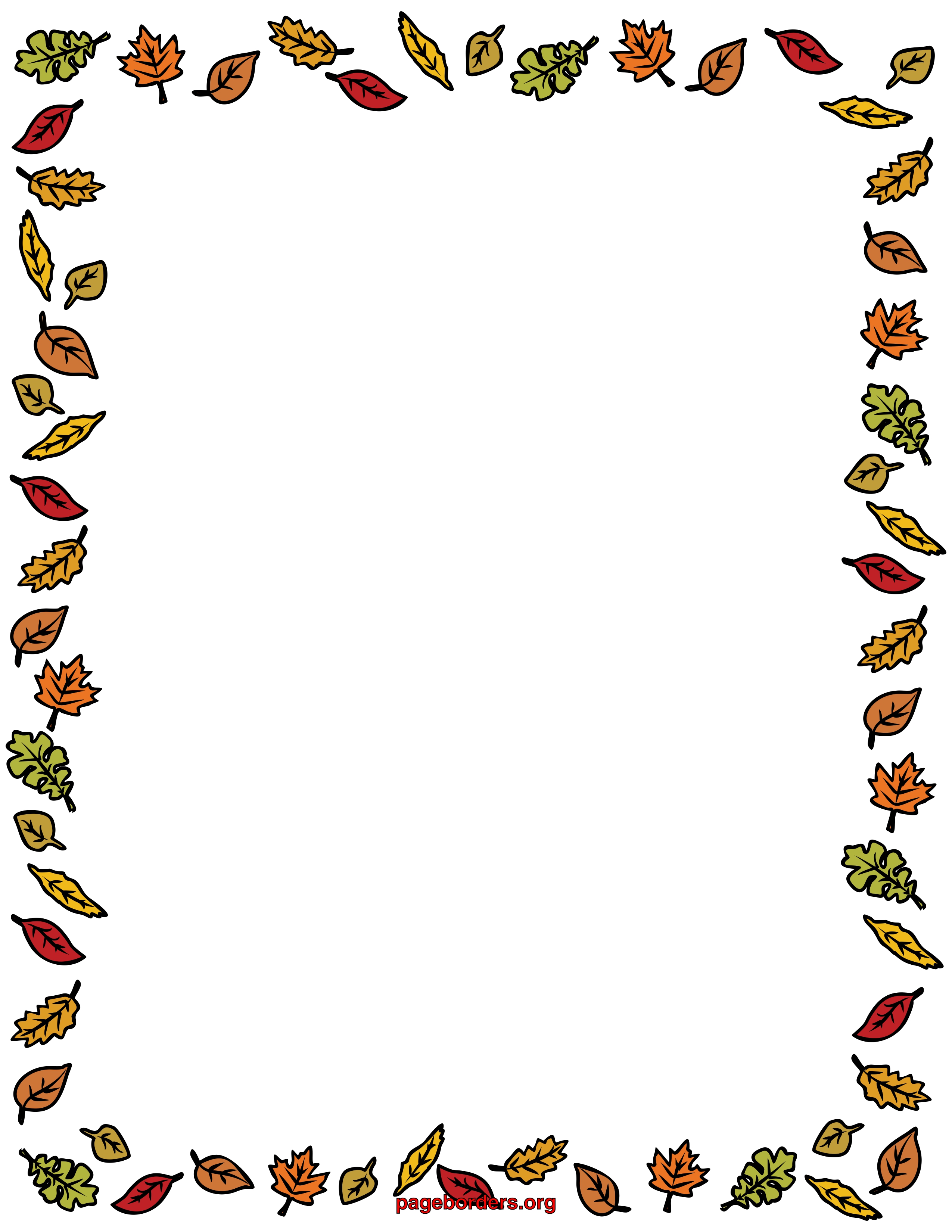 Free Thanksgiving Border Clipart, Download Free Thanksgiving Border