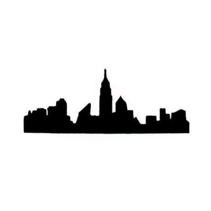 New York Skyline Outline