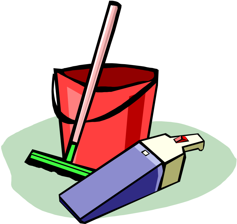 Clipart - Cleaning tools