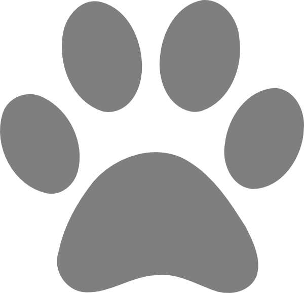 Cartoon Lion Paw Prints - Clipart library