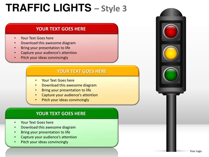 Printable Traffic Light
