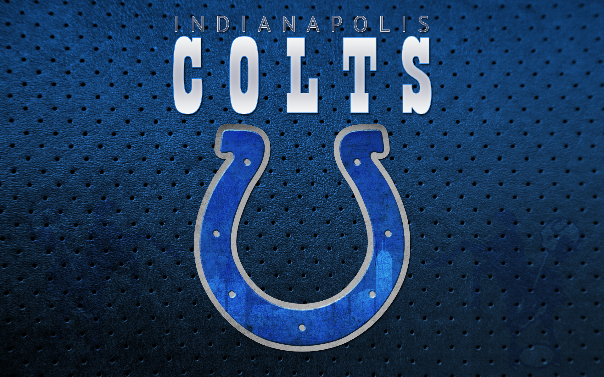 Indianapolis Colts Logo Wallpaper | Adam Lucas Designs