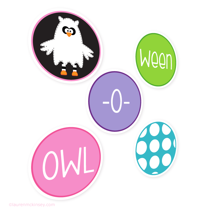 anything labels*fill in{happy owl-o-ween for girls} | Lauren 