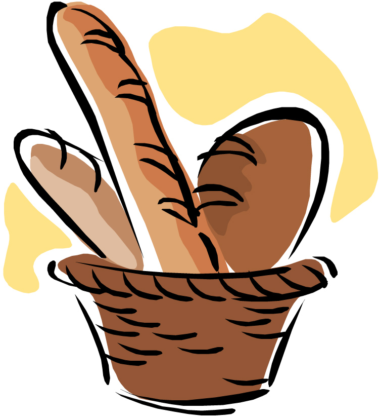 Bread Basket Clipart Black And White | Clipart library - Free 