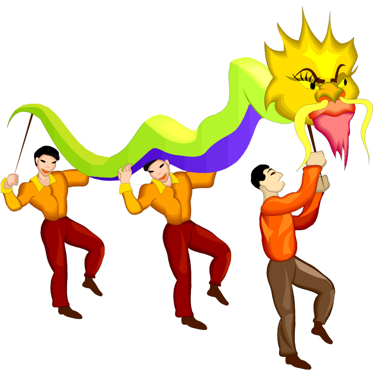 Nature: Observations and Meanings: Dragons: Chinese Dragon Dance (1)