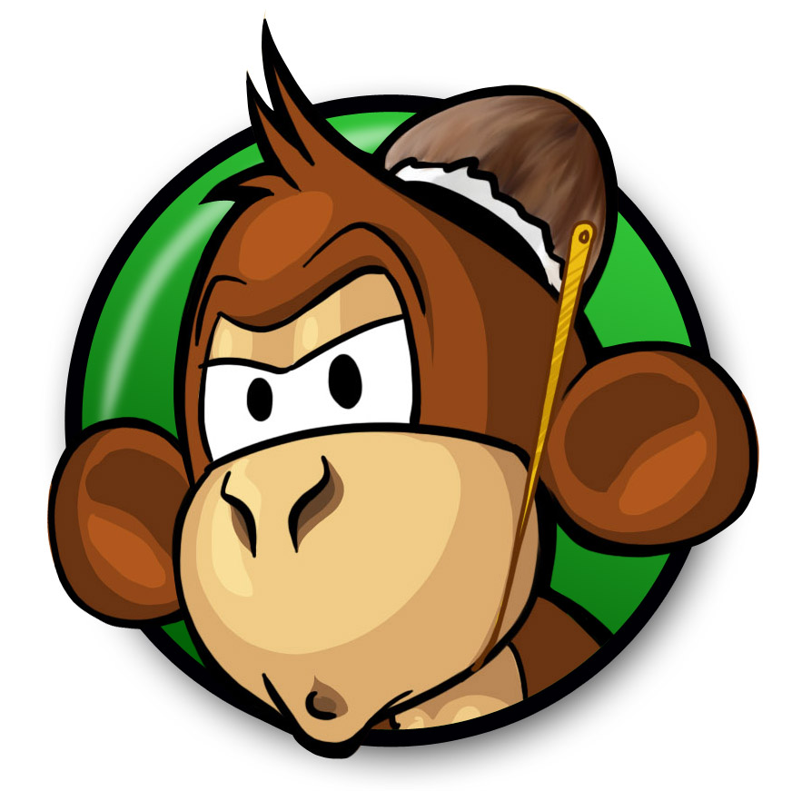 Monkey Wars UI Initial Screen Mockups