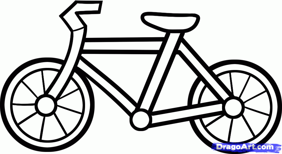 Featured image of post Simple Cartoon Bike Drawing