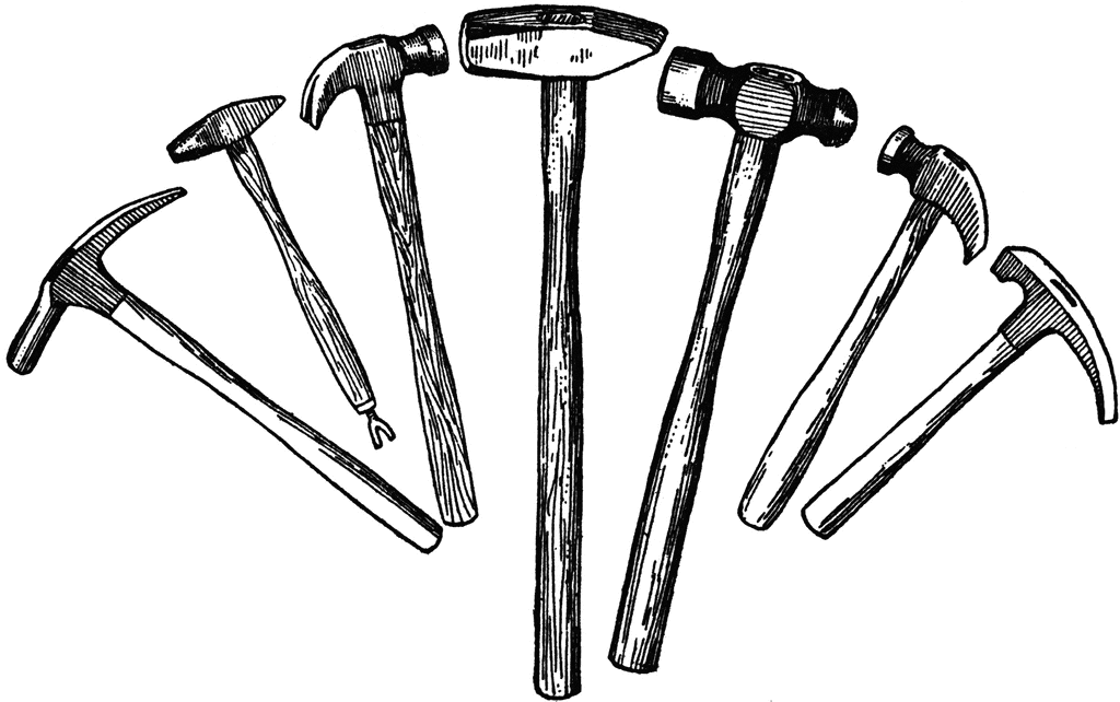 Types of Hammers | ClipArt ETC