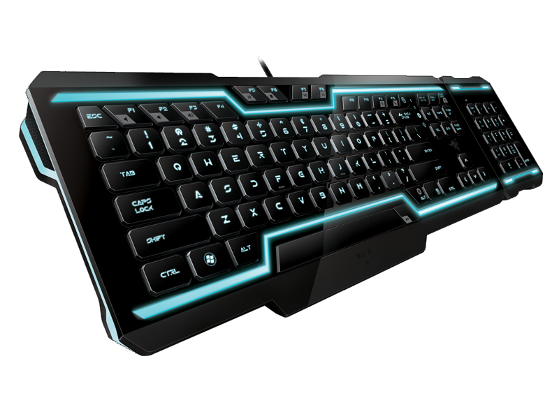 TRON? Gaming Keyboard Designed by Razer - Rez  Derez Light and 