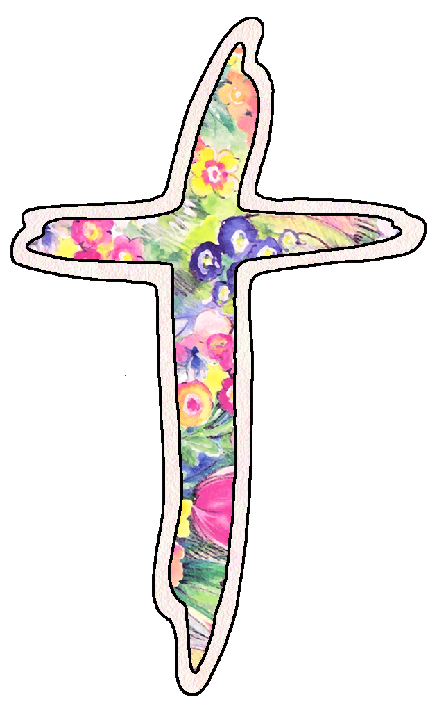 ArtbyJean - Easter Clip Art: Some Easter clip art crosses with 