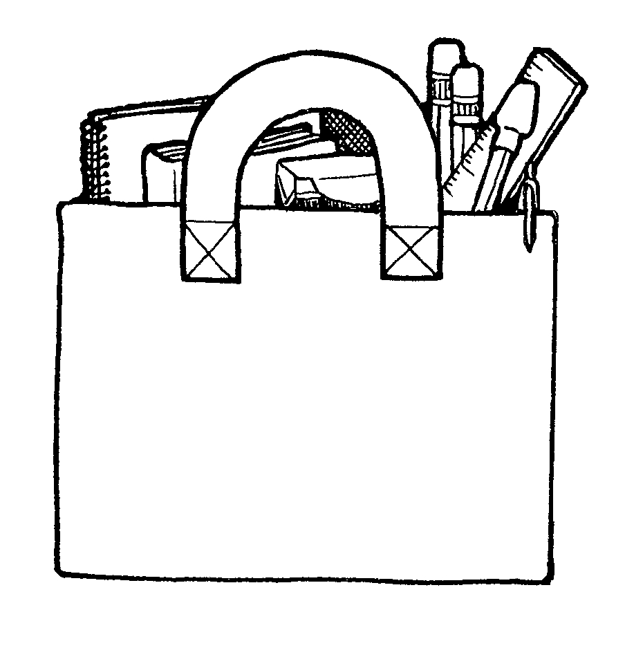 free clipart book bag - photo #33