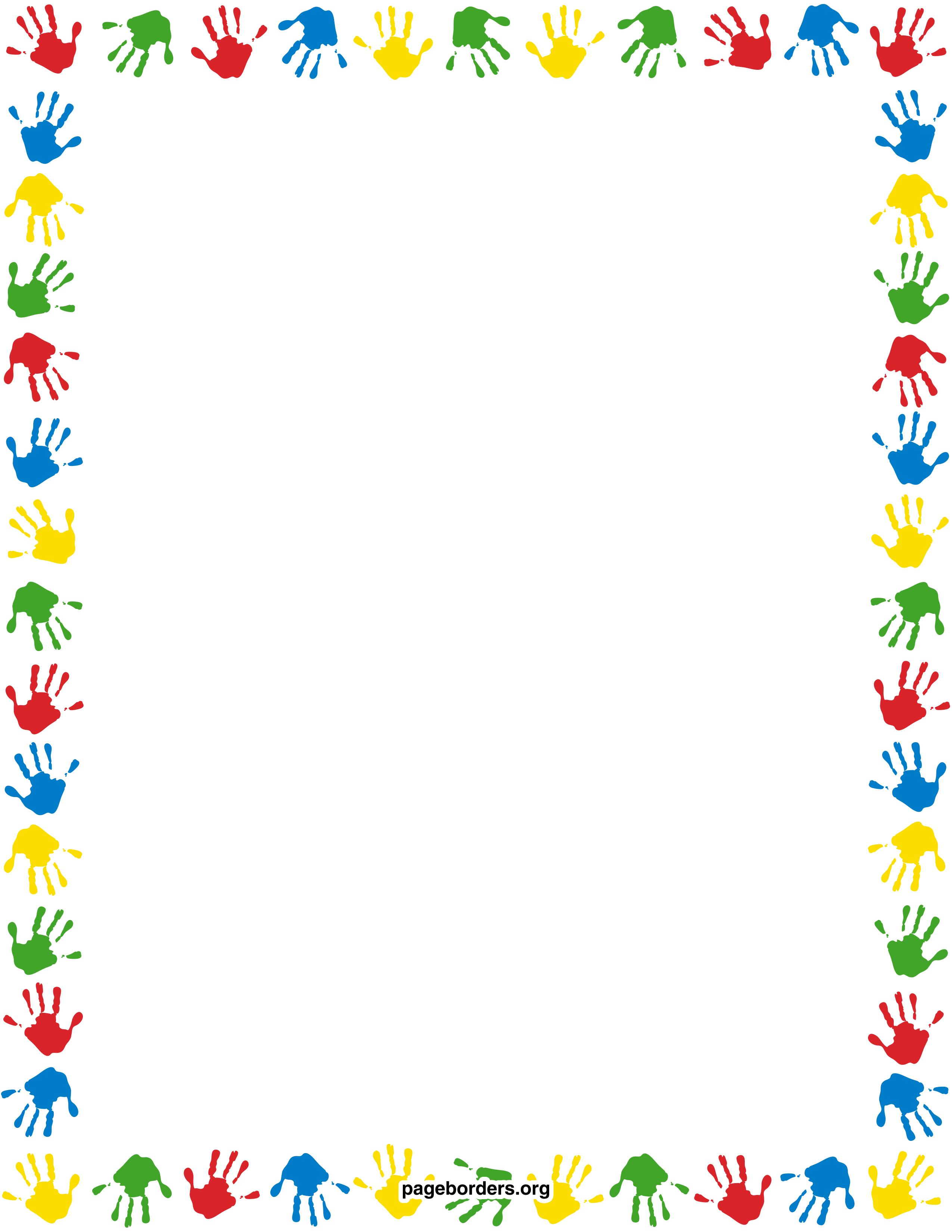 Free Printable Handprint Download Free Printable Handprint Png Images 