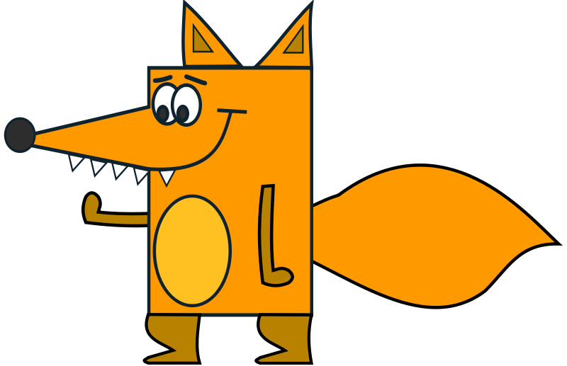 Fox Clip Art Black And White | Clipart library - Free Clipart Images