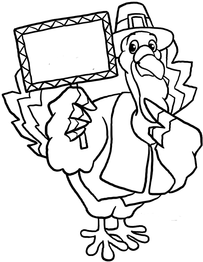 Funny Thanksgiving Turkey Coloring Day : KidsyColoring | Free 